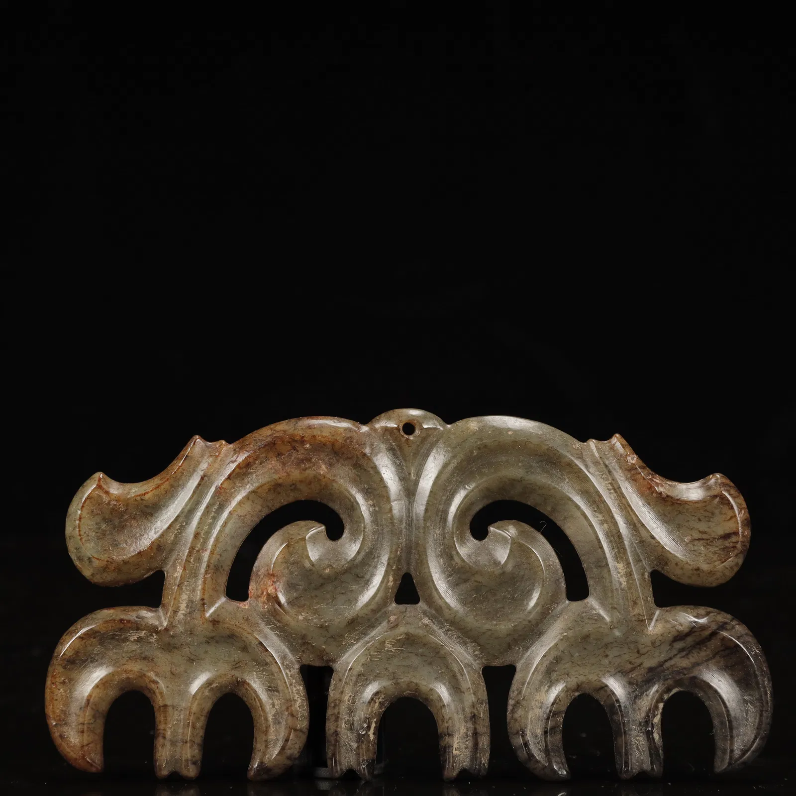 An Archaic Hongshan Culture Gaogu Jade Jade Pendant