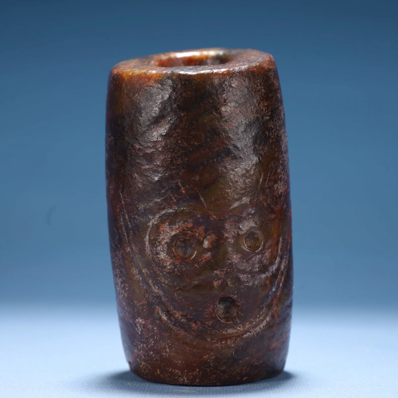 An Archaic Hongshan Culture Yellow Jade Ornament