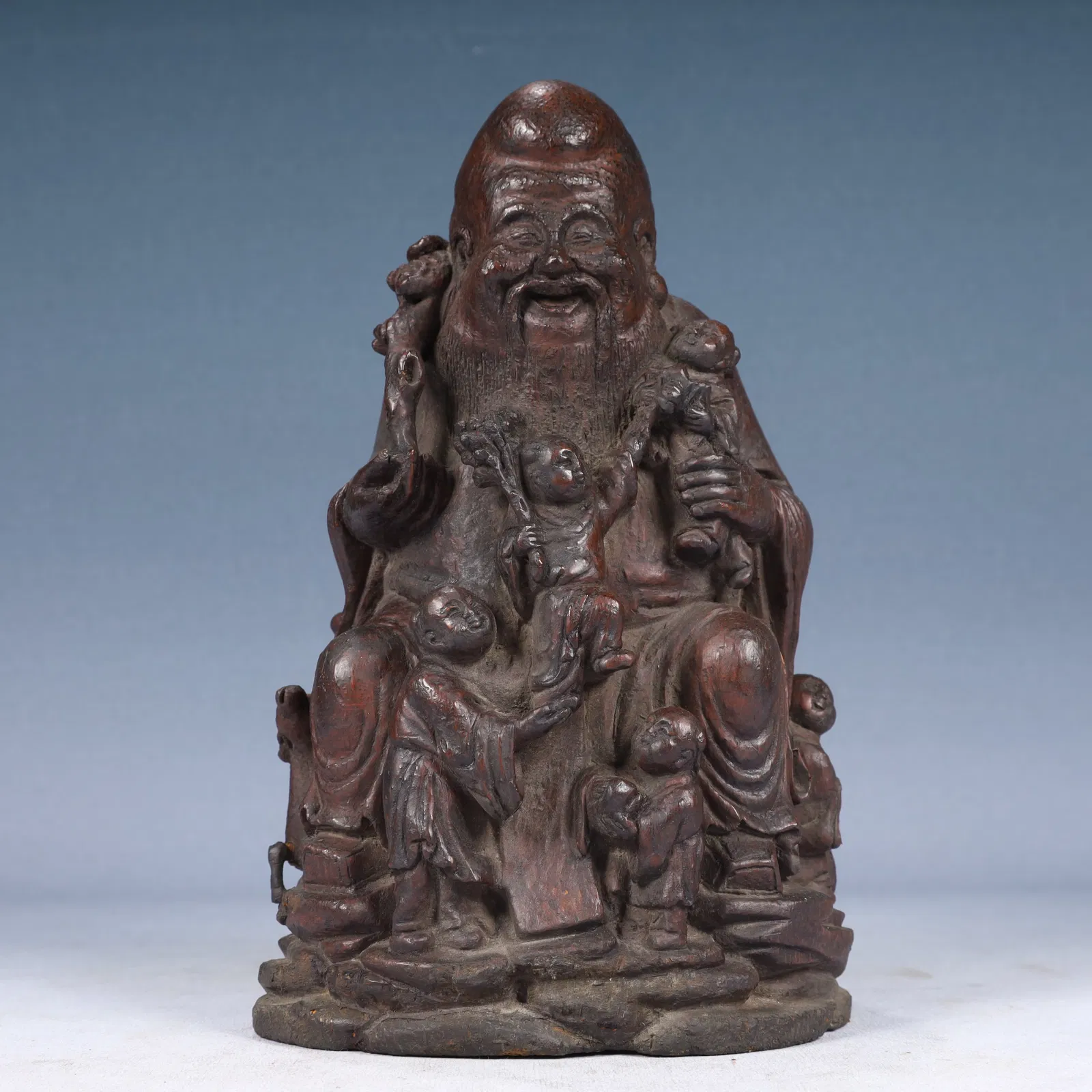An Exquisite Bamboo Figure Ornament