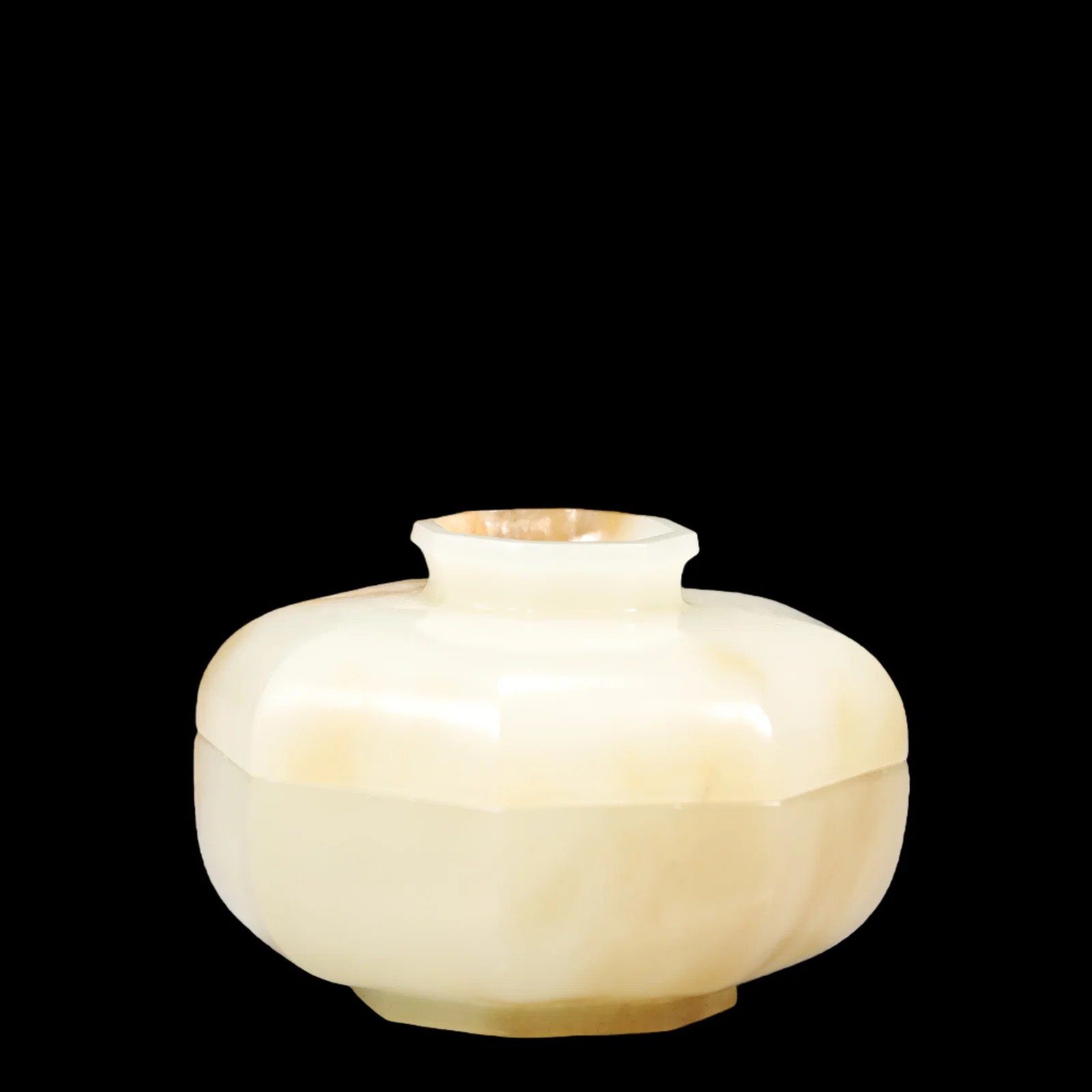An Exquisite Green Jade Box