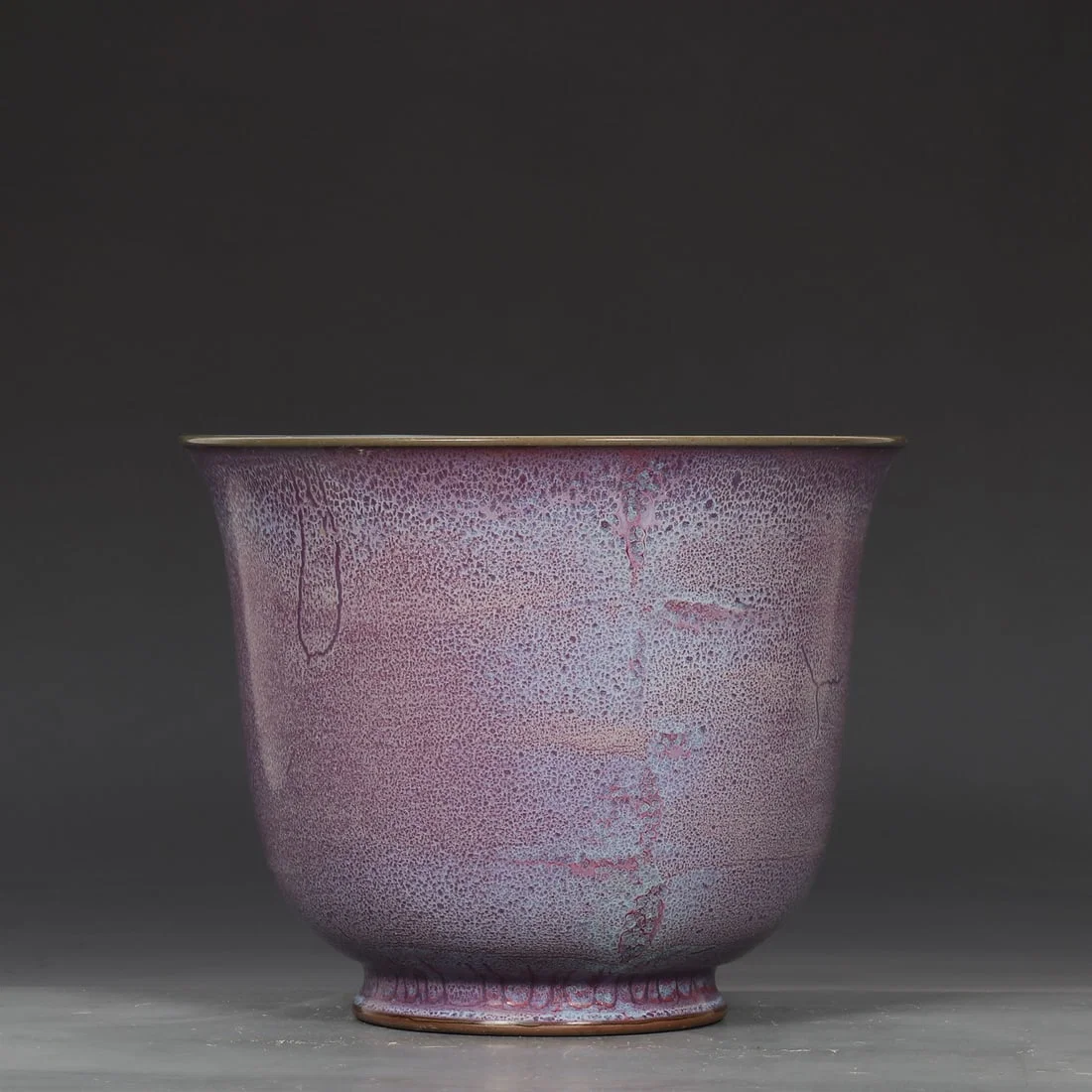 An Exquisite Jun yao Purple Glazed Flowerpot