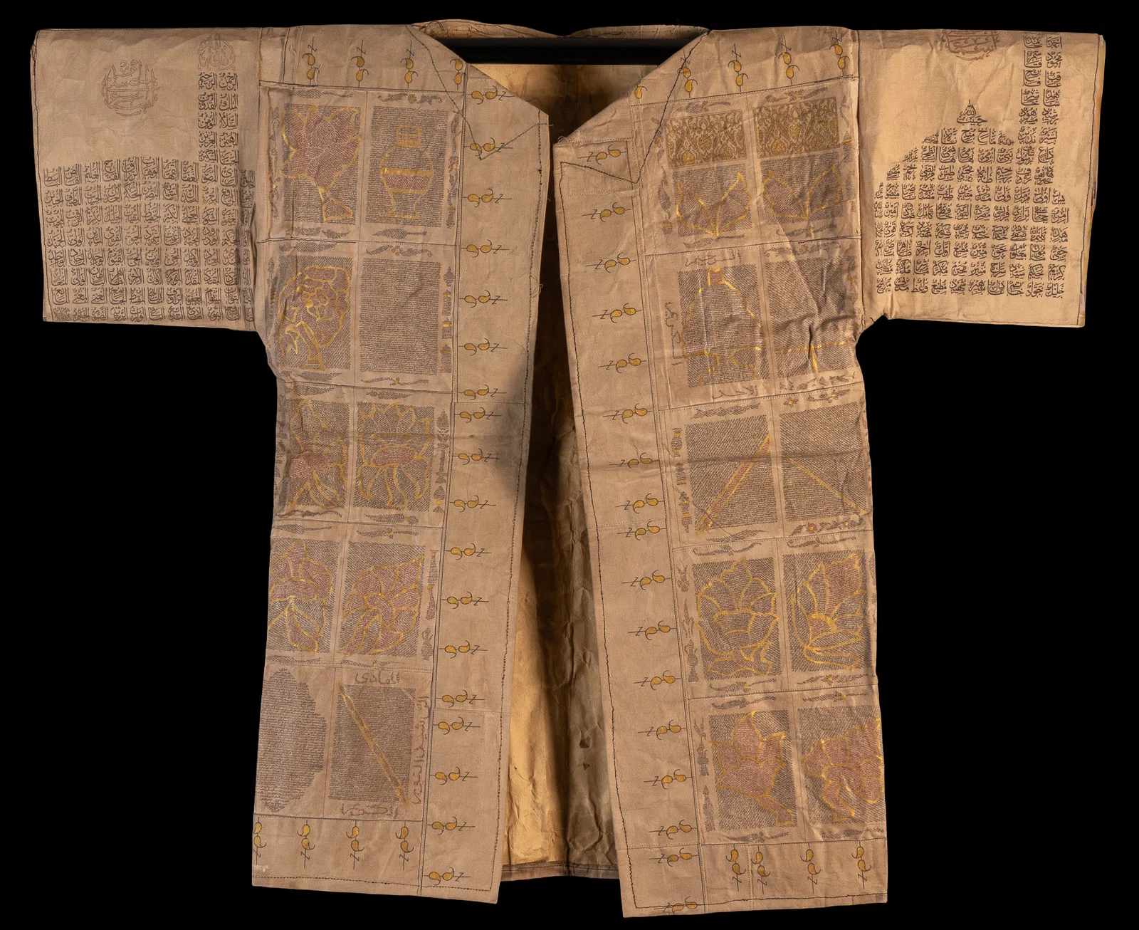 AN OTTOMAN TALISMANIC SHIRT (TILSIMLI G?–MLEK), 19TH/20TH CENTURY