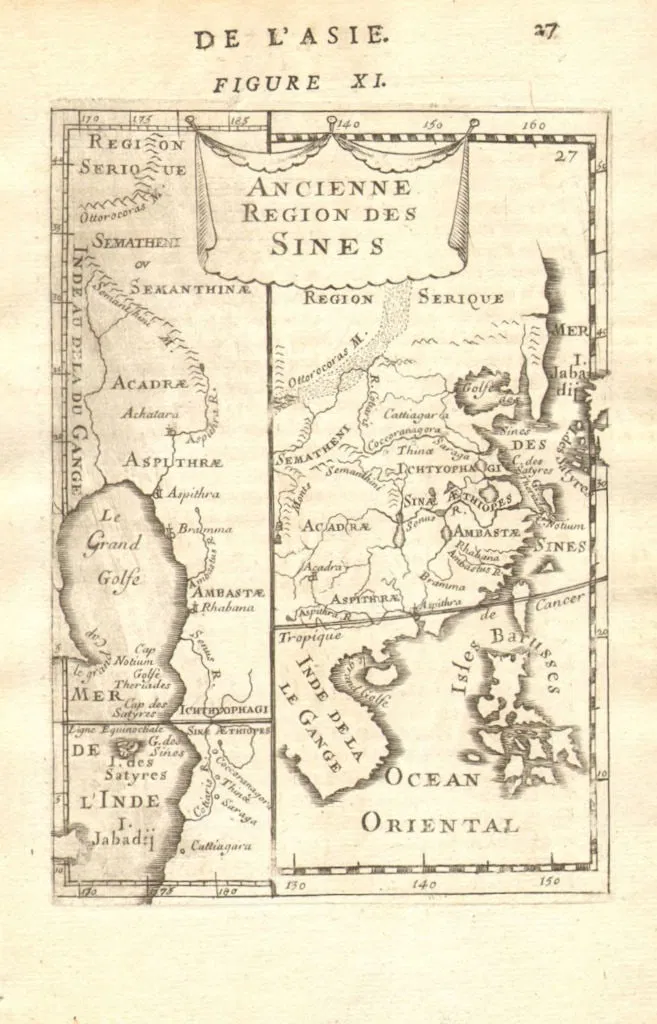 ANCIENT CHINA. Pearl River Delta HK Guangzhou Shenzen. Philippines 1683 map