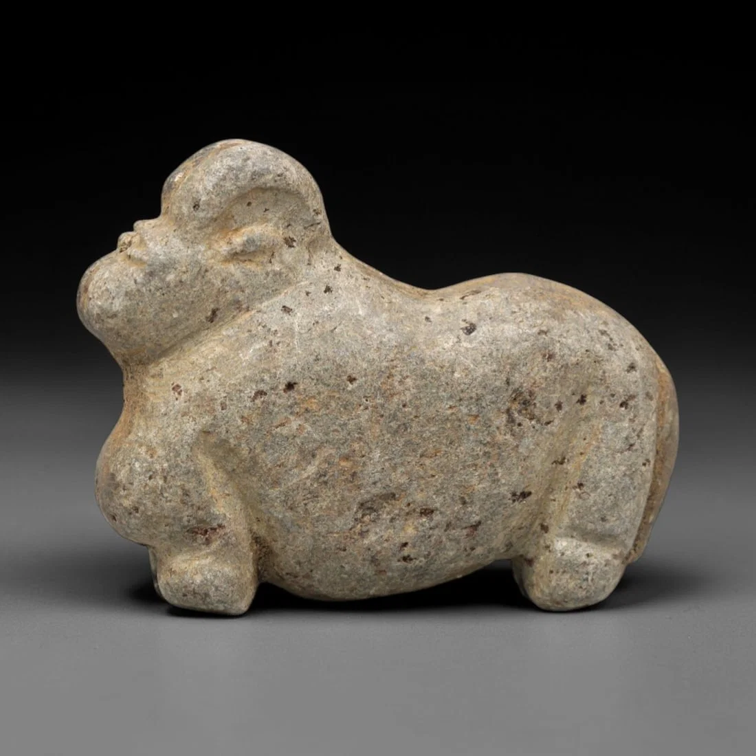 Ancient Stone Zoomorphic - Near Eastern Animal Figurine, 36ZR