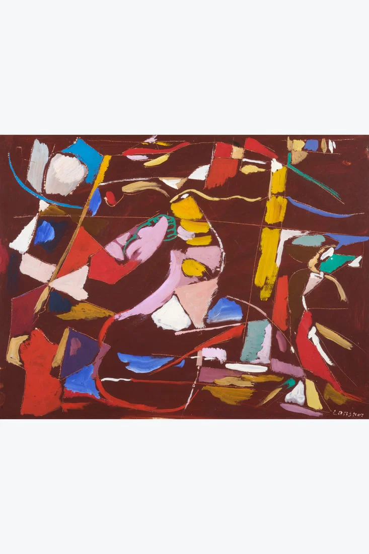 Andre Lanskoy (1902-1976) Untitled Mixed media on paper Signed lower right 25 x 32 cm Provenance: -