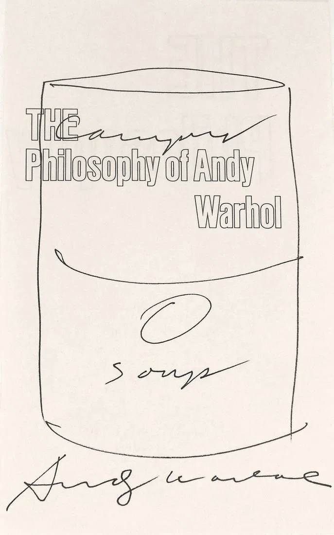 Andy Warhol (1928-1987) Soup Can Drawing