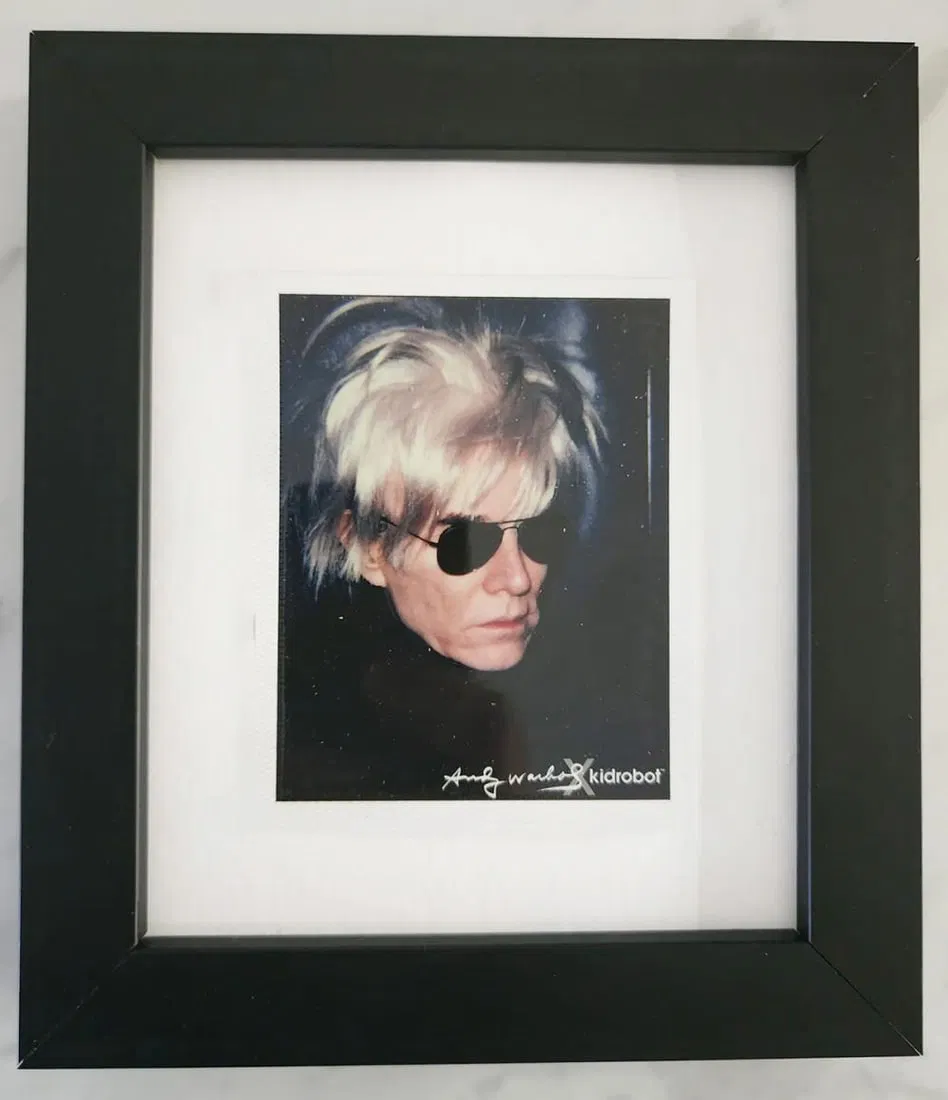 Andy Warhol (After), 'Self Portrait' 1986, Framed Estate Polaroid