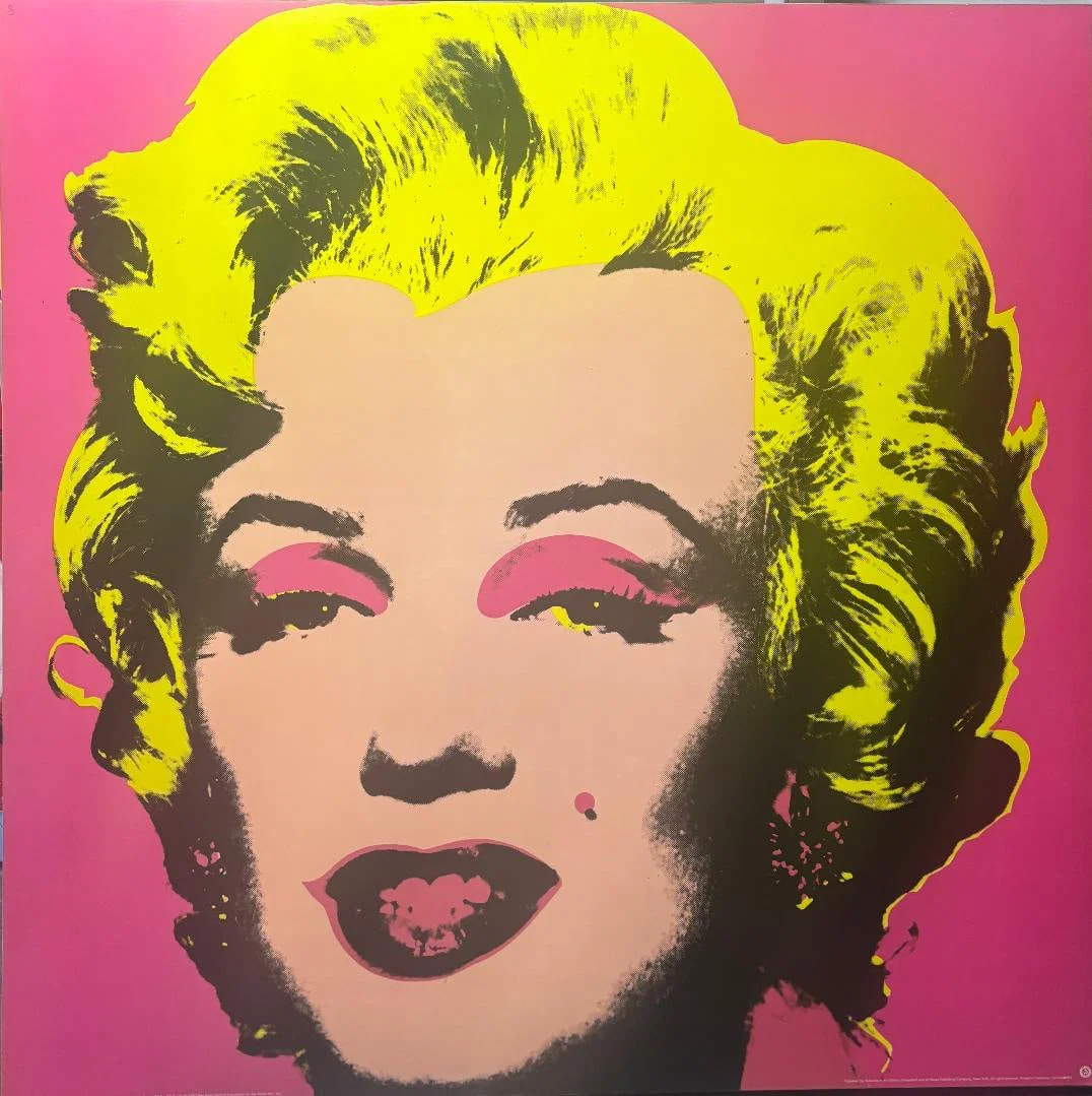 Andy Warhol (American, 1928-1987) 1967 Marilyn Monroe original screenprint vintage 1993