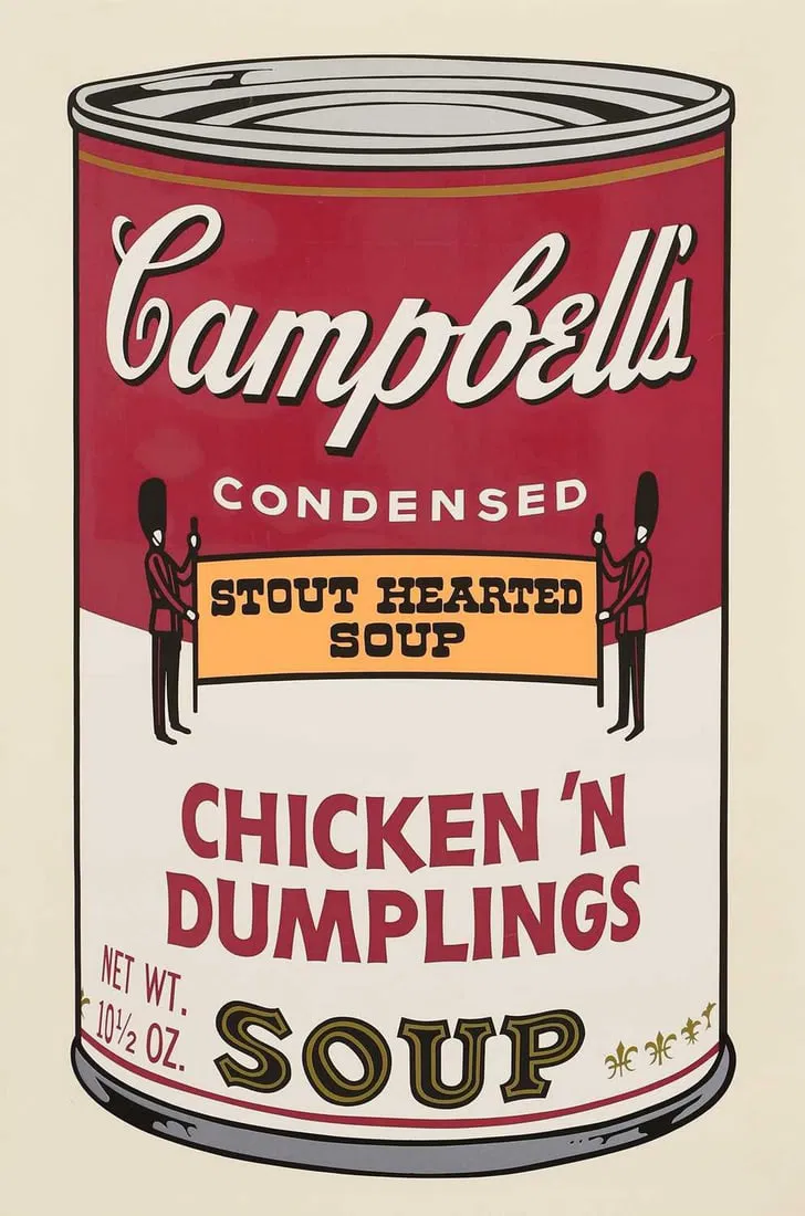 Andy Warhol (American, 1928-1987) Chicken 'N Dumplings from 'Campbell's Soup II', 1969 (F & S 58)