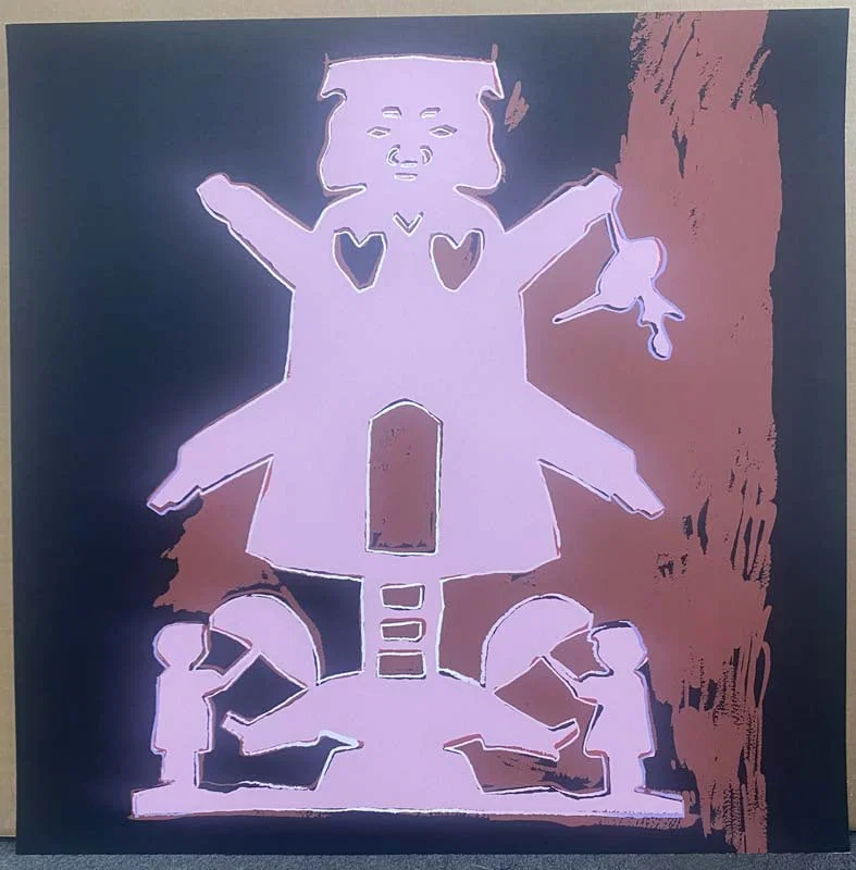 Andy Warhol (American 1928-1987) Hans Chrisitan Andersen Silkscreen from 1987. Serigraph