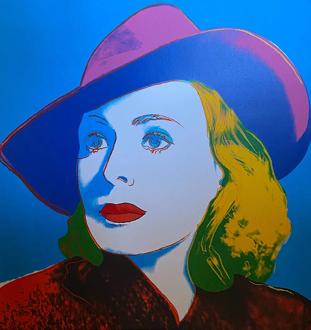 Andy Warhol (American 1928-1987) Ingrid Bergman (Hat) 1983 Serigraph
