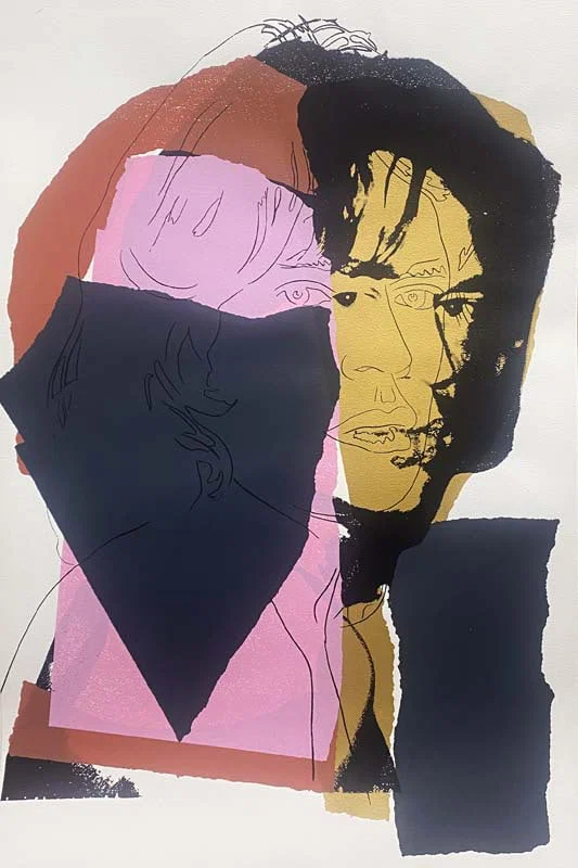 Andy Warhol (American 1928-1987) Mick Jagger Screen print on Arches 1975 Serigraph