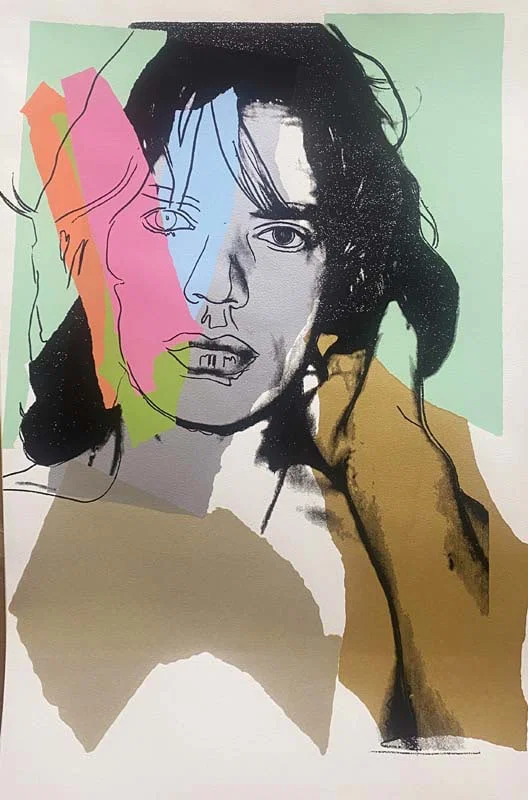 Andy Warhol (American 1928-1987) Mick Jagger Screenprint on Arches 1975 Serigraph