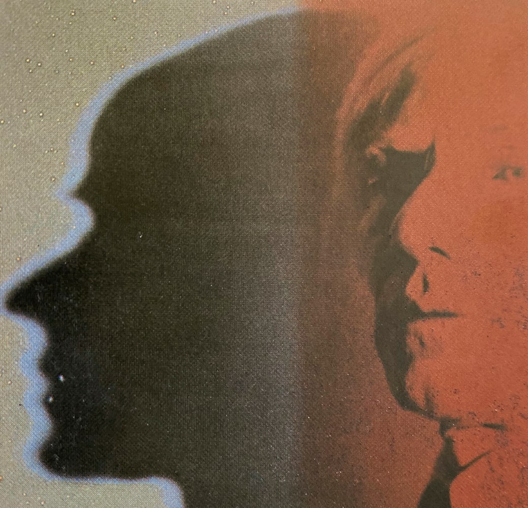Andy Warhol (American 1928-1987) Screenprint The Shadow 1981 from the Myths Suite Serigraph