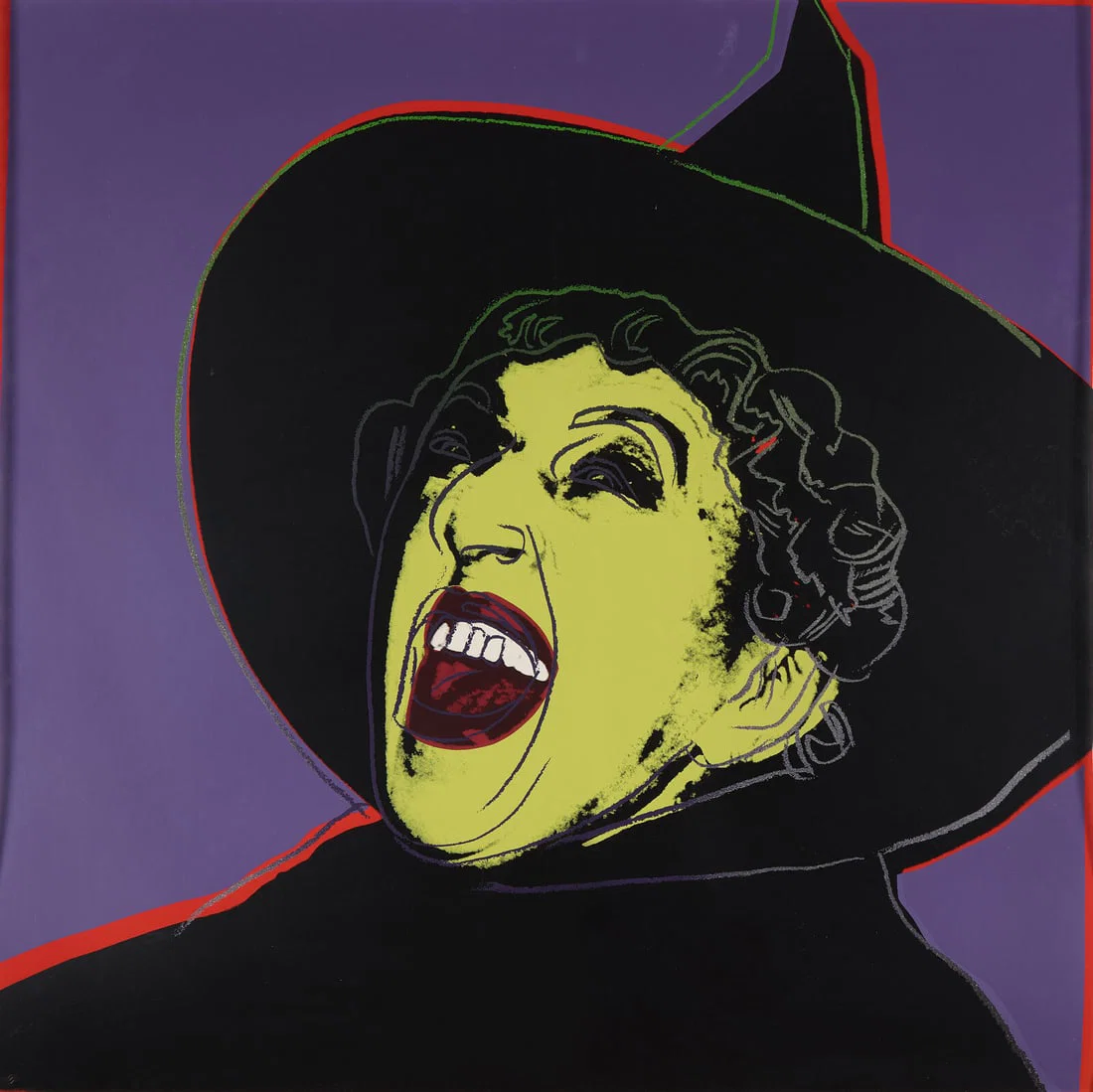 Andy Warhol (American, 1928-1987) The Witch (from Myths), 1981