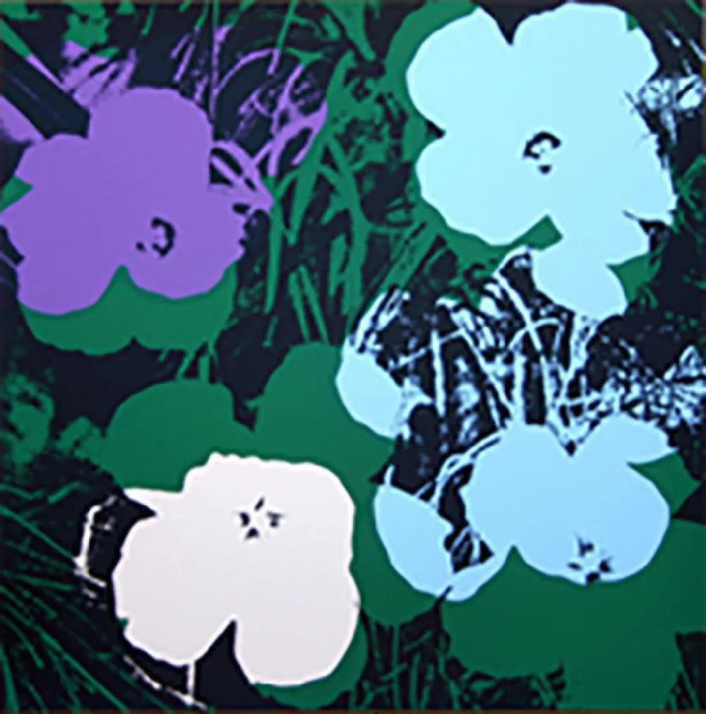 Andy Warhol Flowers 11.64 Serigraph Sunday B. Morning