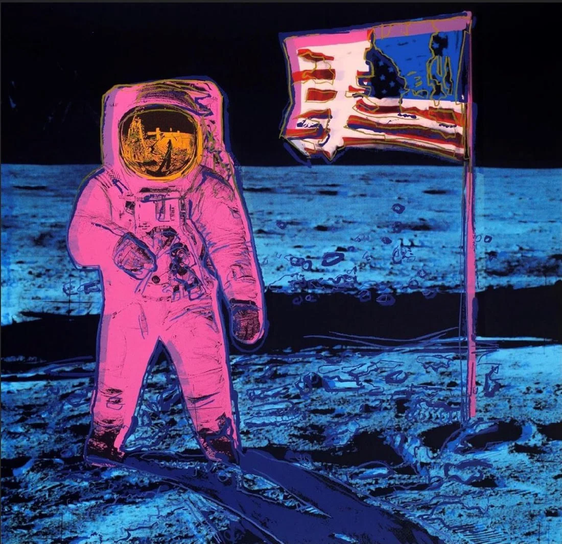 Andy Warhol- Silk Screen "The Moonwalk 11.405"