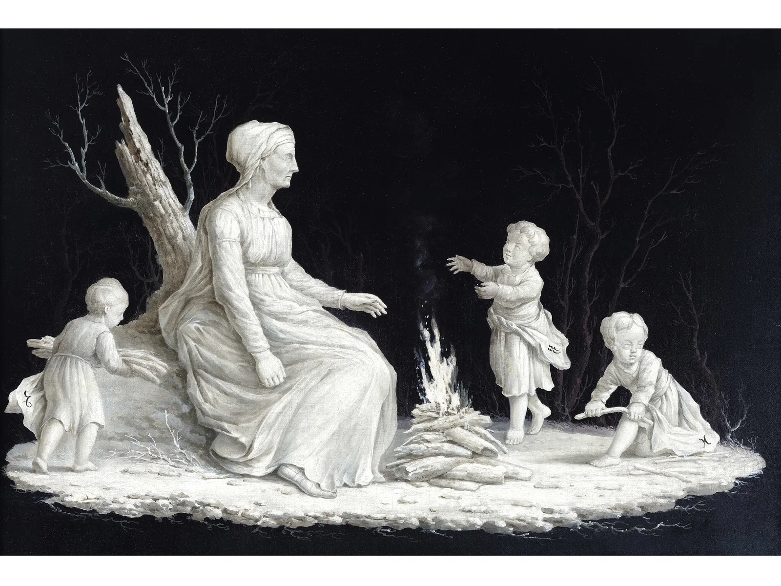 ANGELIKA KAUFFMANN, 1741 - 1807, ATTRIBUTED