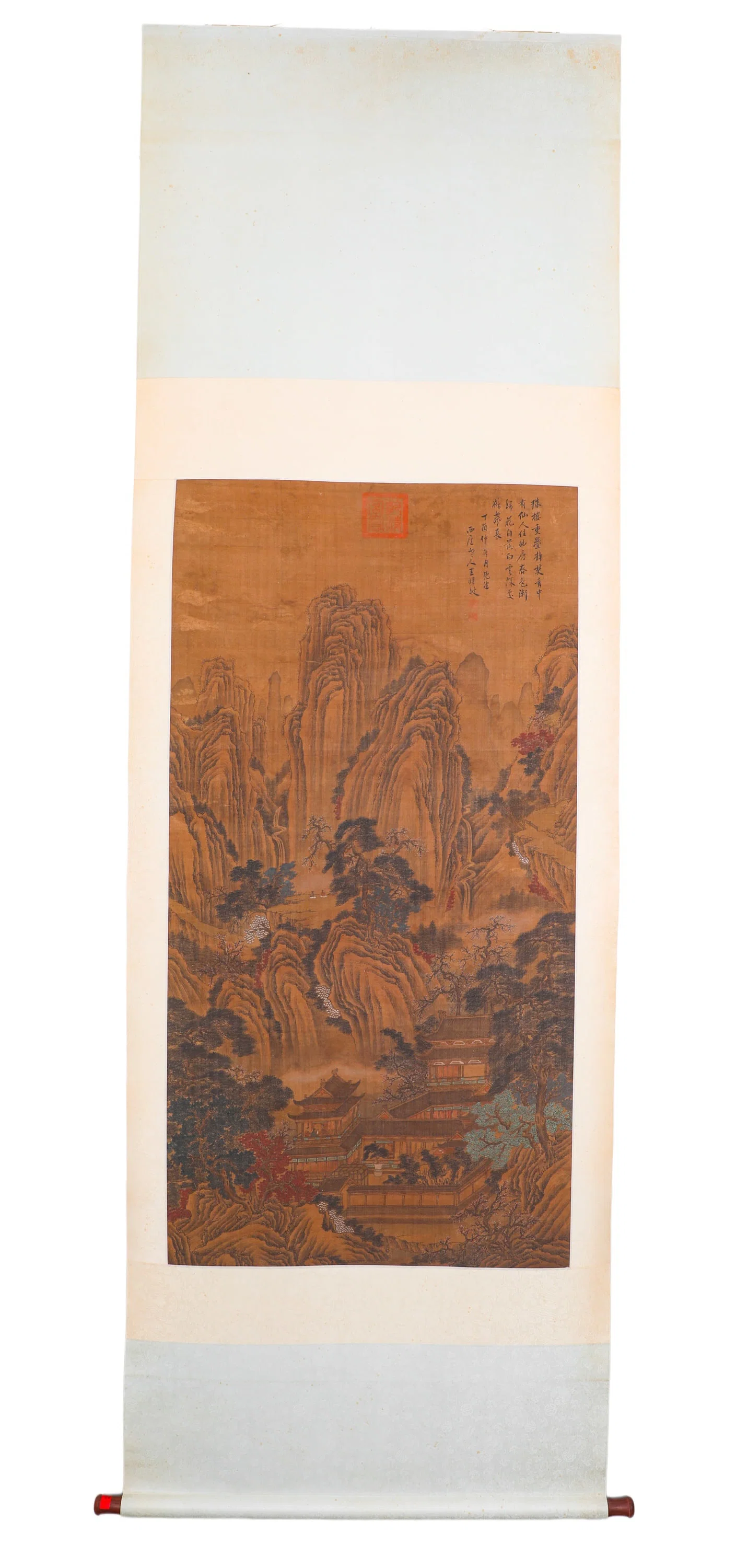 ANONYMOUS SONGTING LEISURELY DWELLING SCROLL