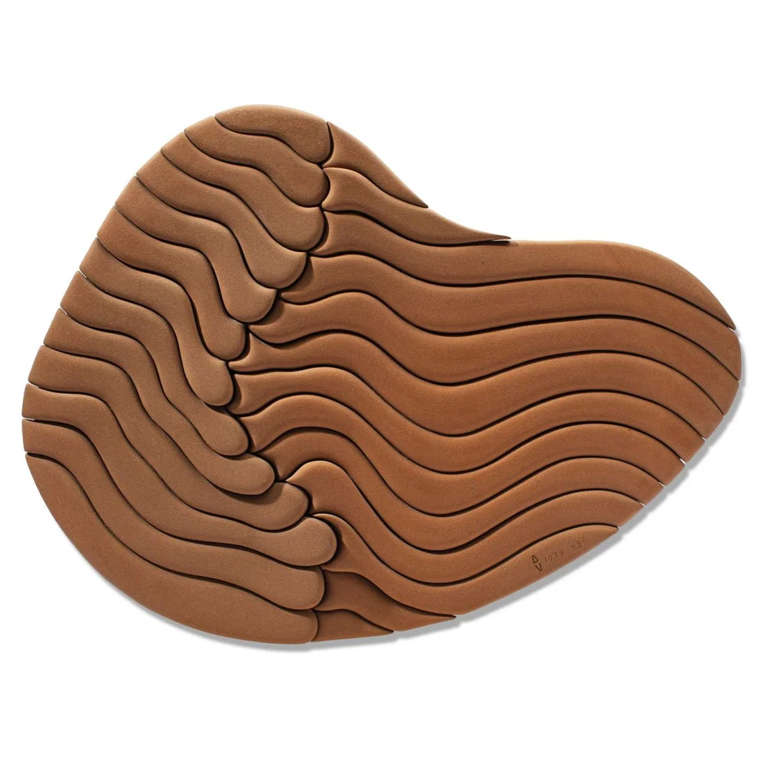 Anthony Villis Abstract Stoneware Wall Sculpture