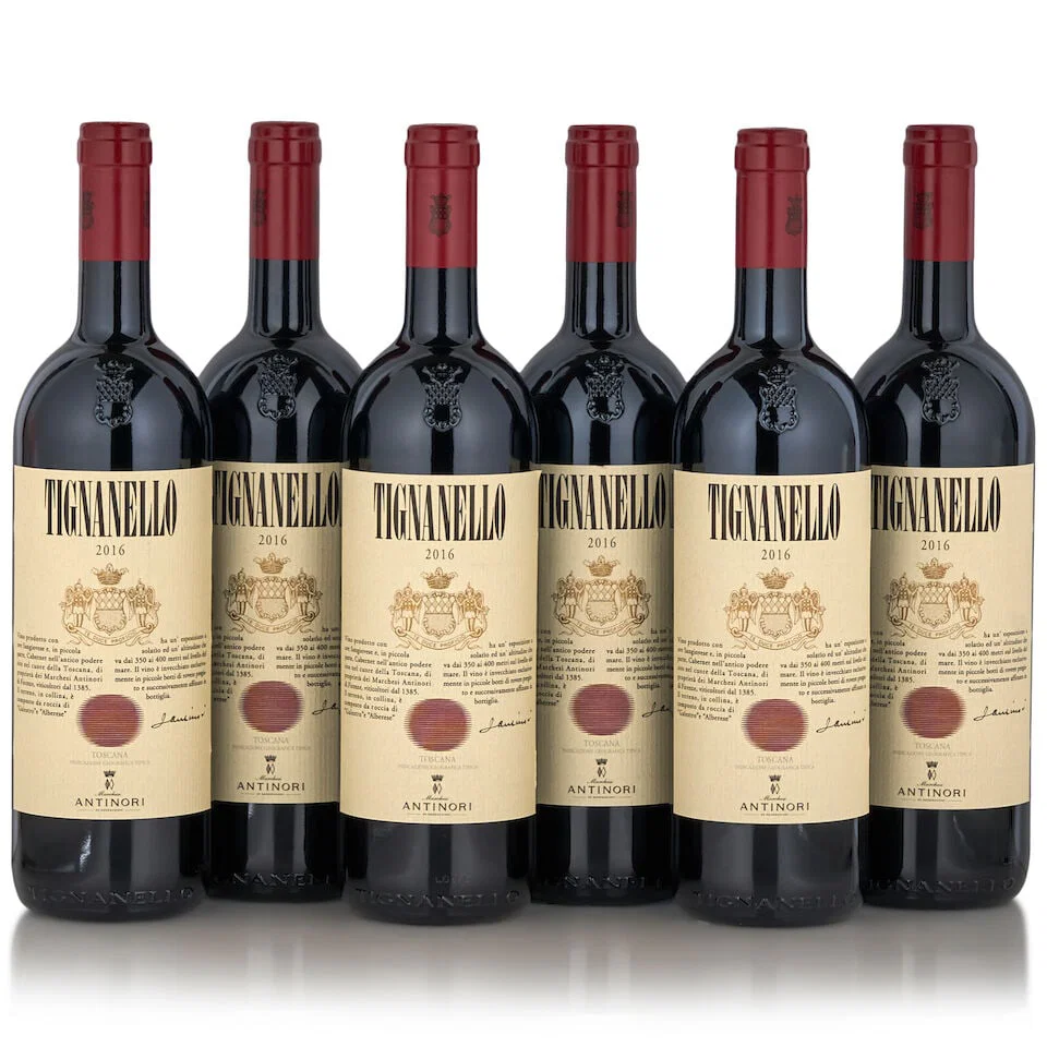 Antinori, Tignanello, 2016 (6 bottles, 750ml)