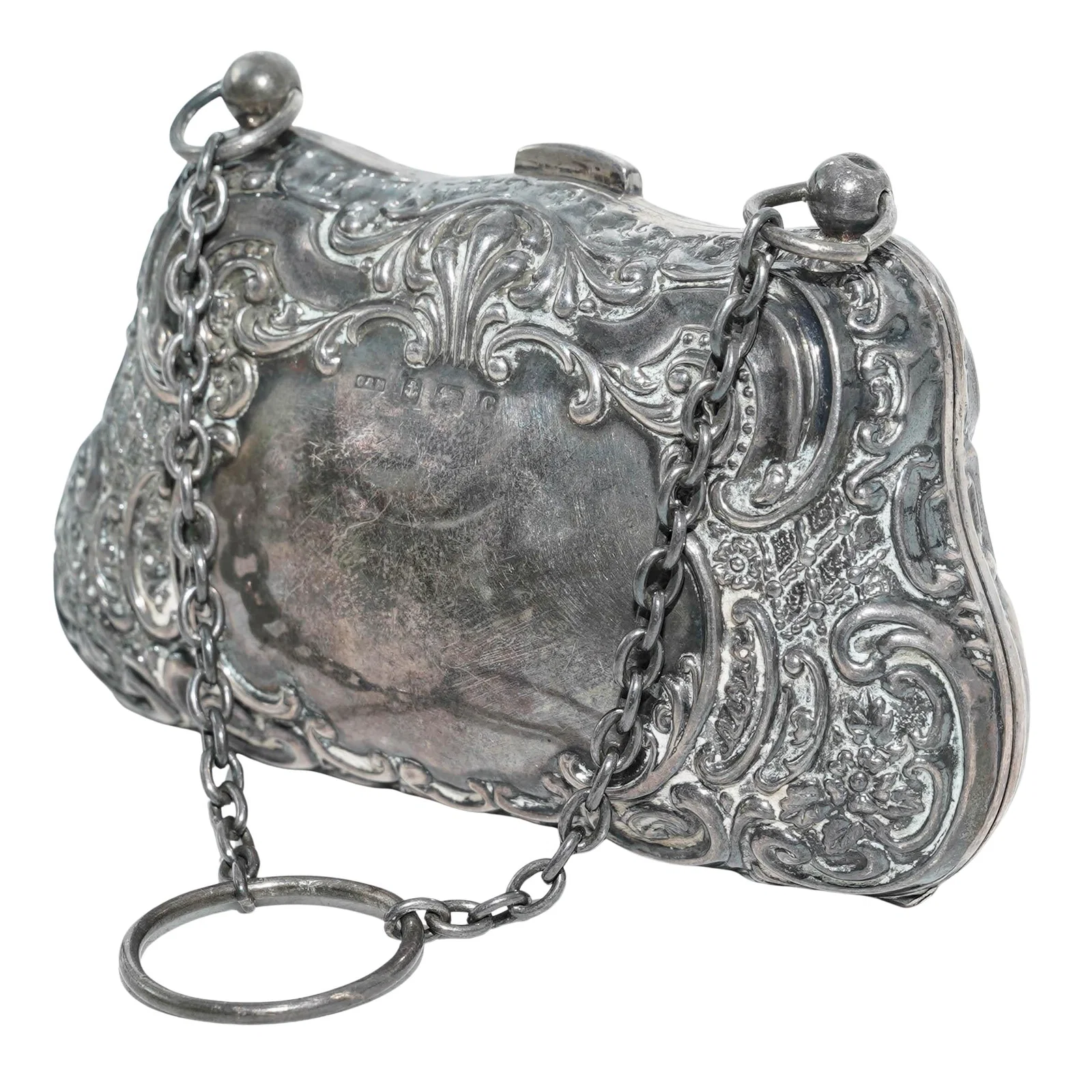 Antique Crisford & Norris Sterling Silver Coin Purse
