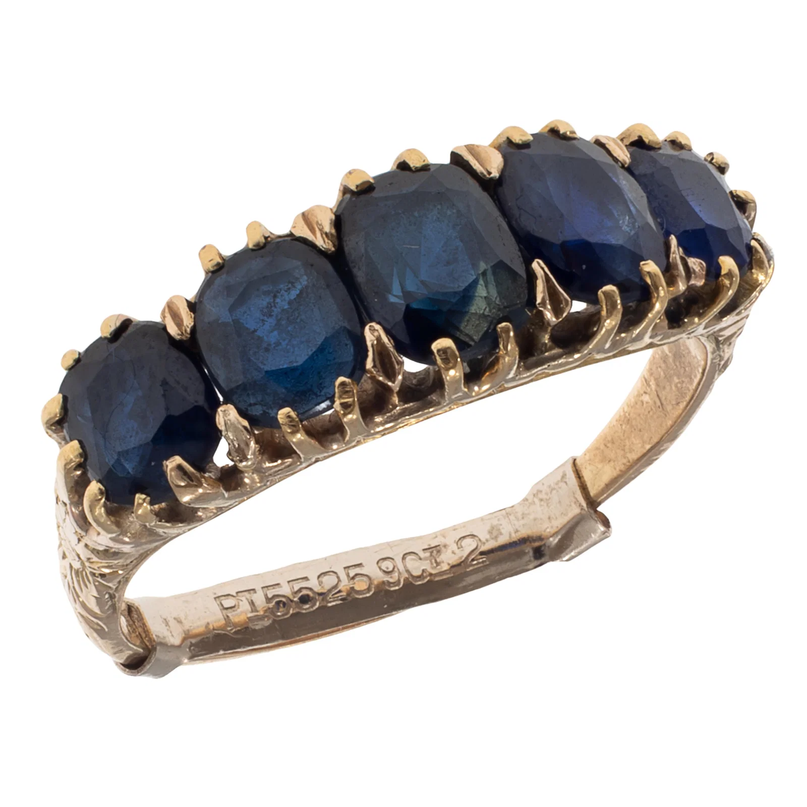 Antique Sapphire, 14k Yellow Gold Ring