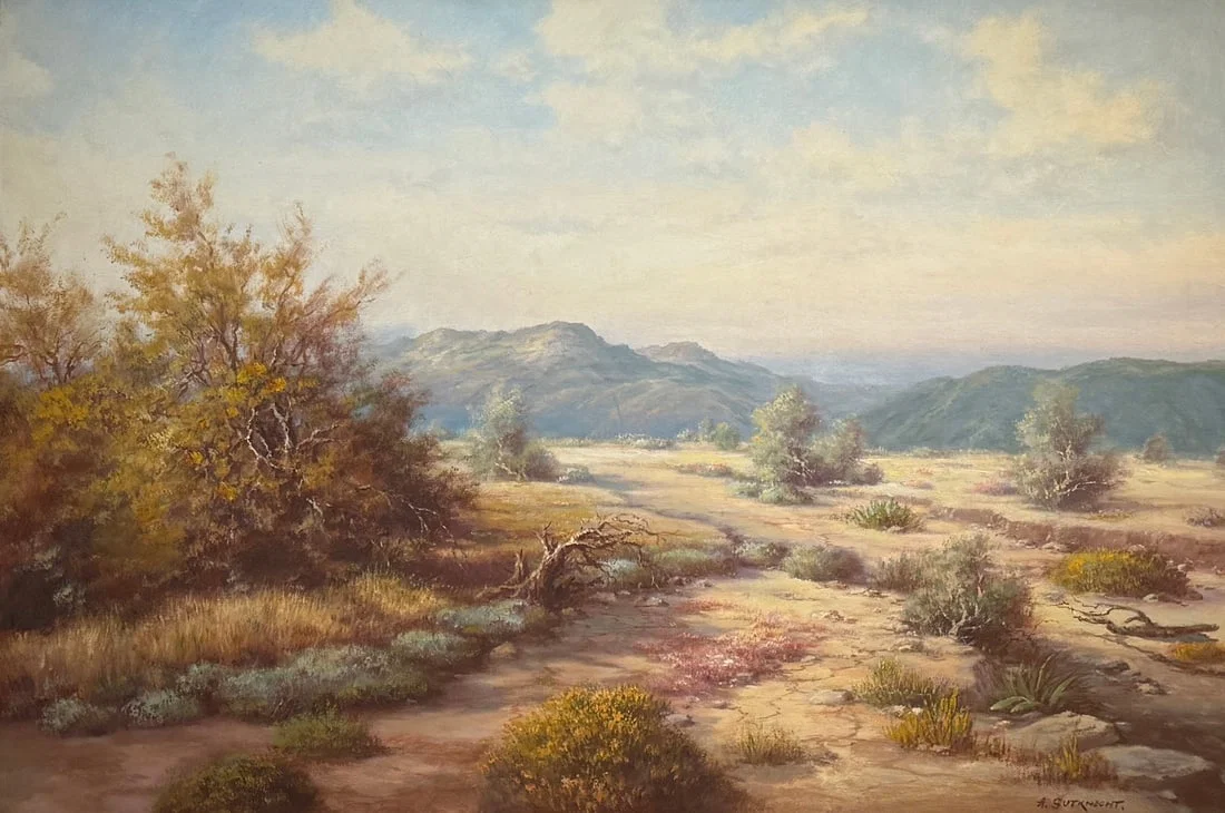 Anton Gutknecht (Untitled) Landscape Original Oil