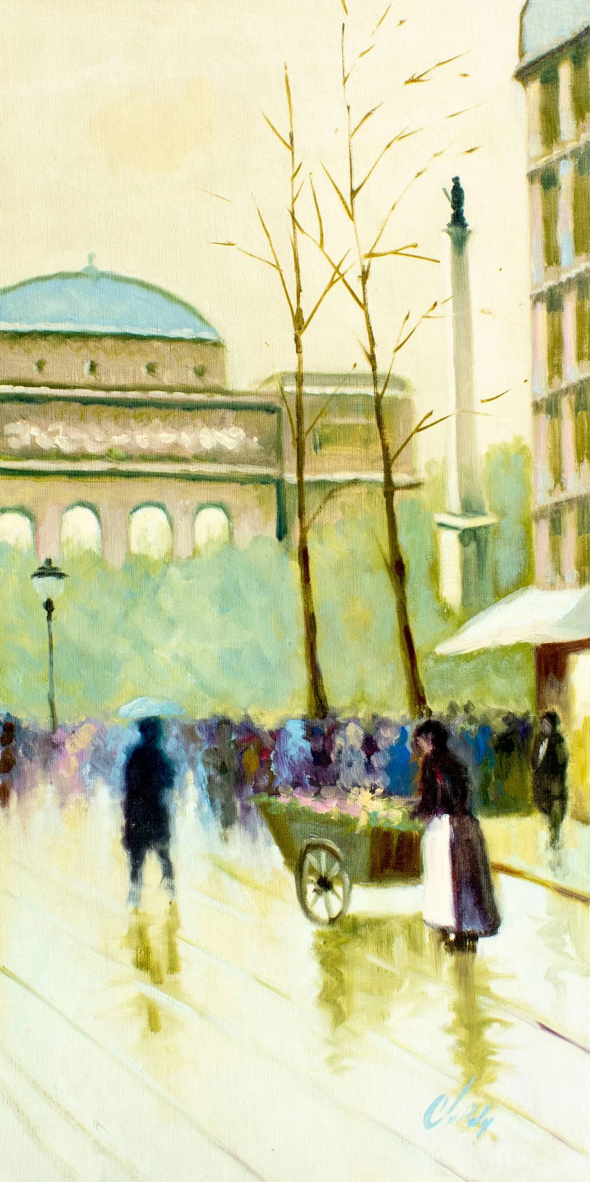 Antonio Soldy (Argentina,Canada,1942-?) oil painting