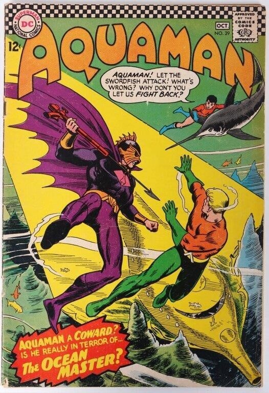 AQUAMAN #29 FIRST APPEARANCE OF OCEAN MASTER