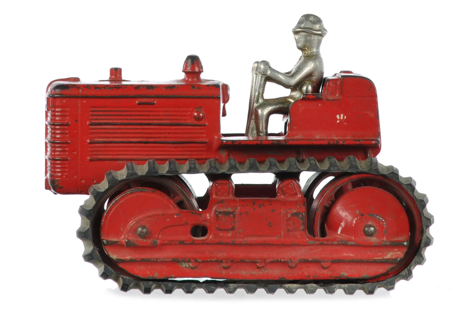 Arcade Red Diesel Tractor Cast Iron
