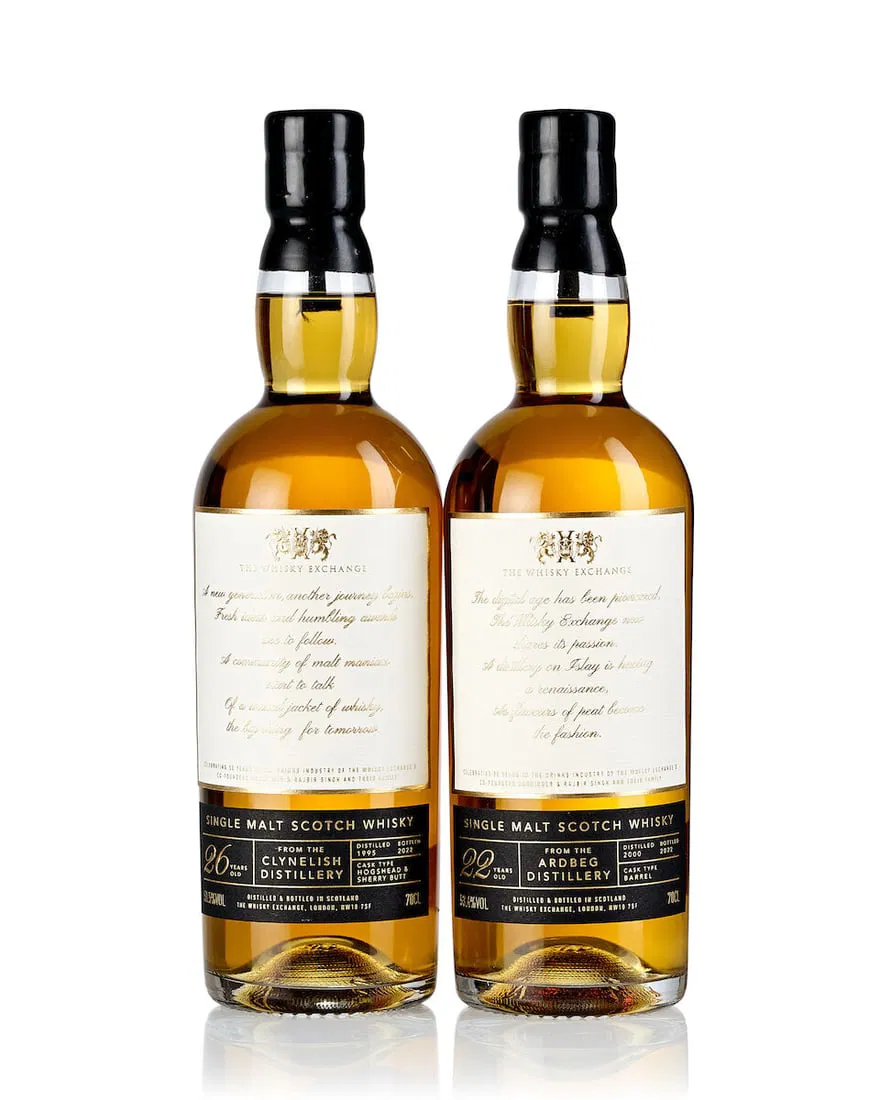 Ardbeg 22 Year Old, 2000 (1x 700ml) Clynelish 26 Year Old, 1995 (1x 700ml)