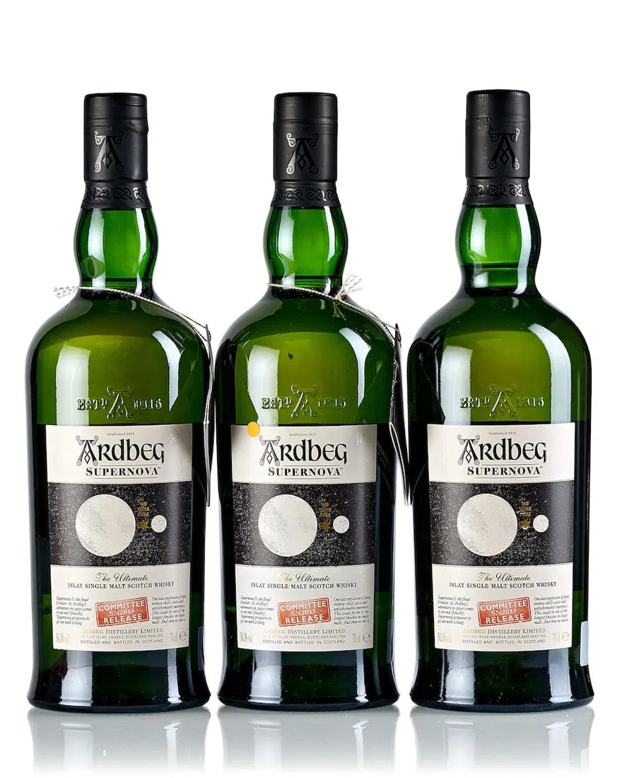 Ardbeg Supernova Committee Release SN 2015 (3x 700ml)