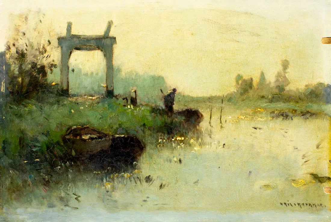 Aris Knikker (Dutch,1887-1962) oil painting