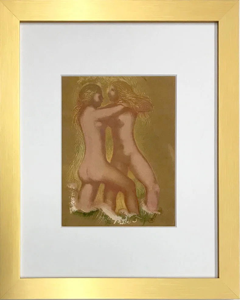 Aristide Maillol Framed Lithograph from Revue Verve 1939