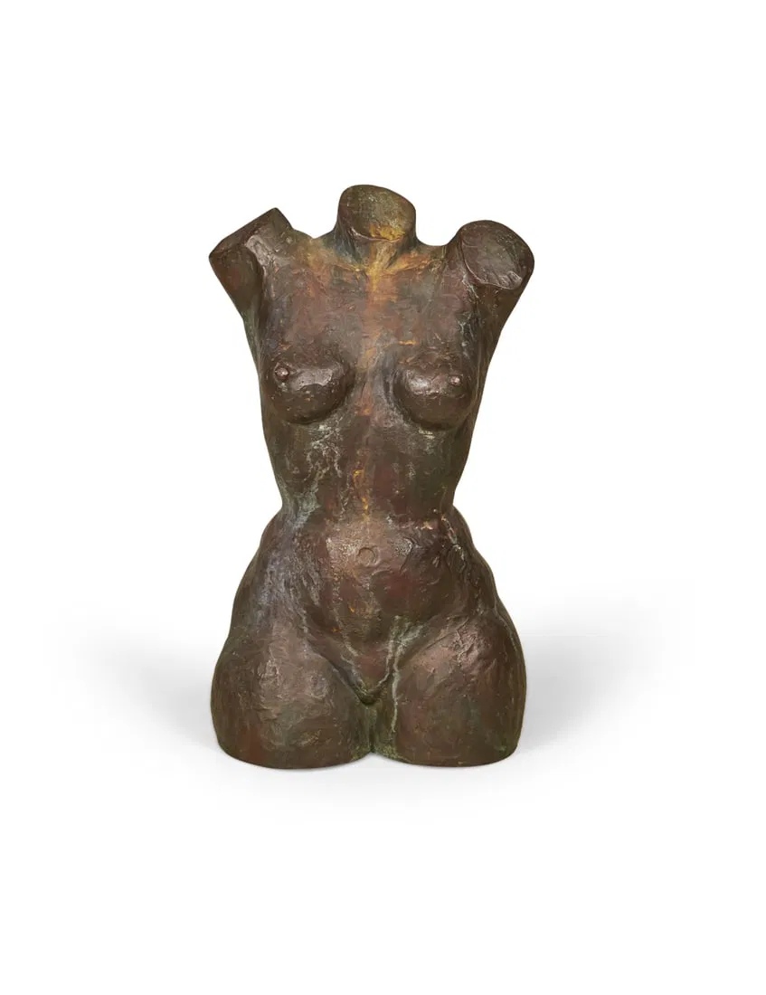 Aristide Maillol (manner), Antique French Bronze Cast Sculpture of a Female Torso