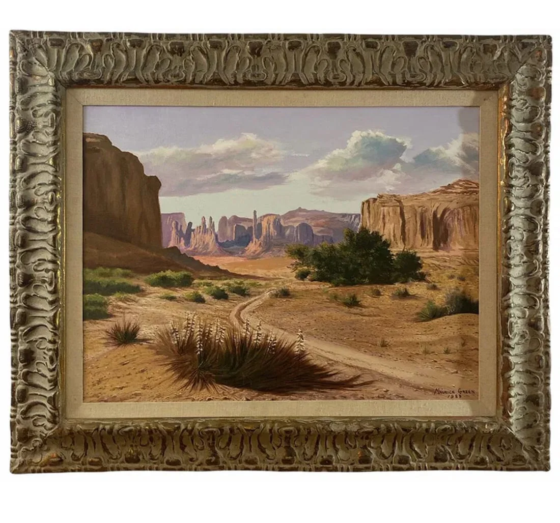 Arizona Landscape Oil Painting by Maurice Green