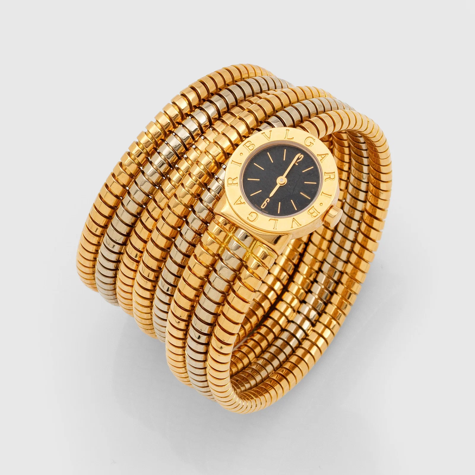 Armbanduhr von BVLGARI "Tubogas-Multi Gold-Serpenti"
