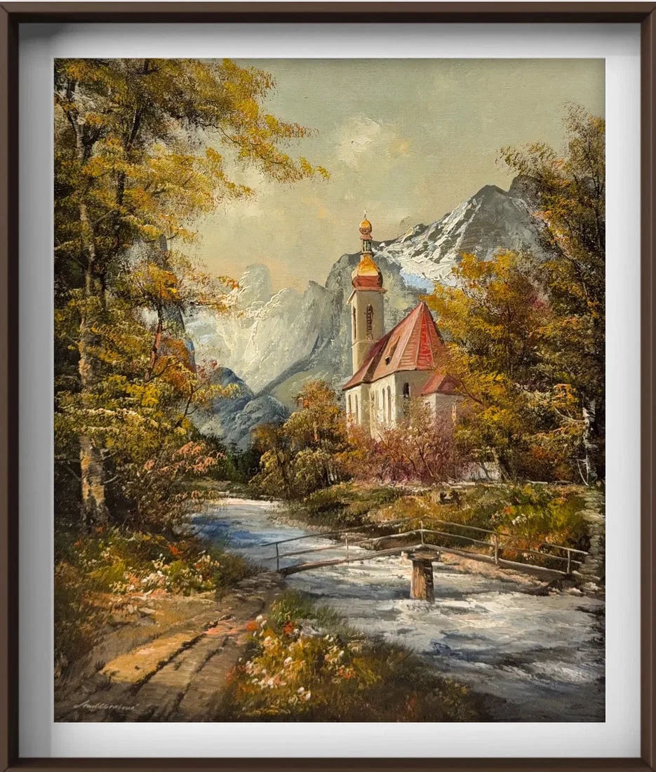 Arnold Grabone, Oil on Canvas, German (1896 - 1982)