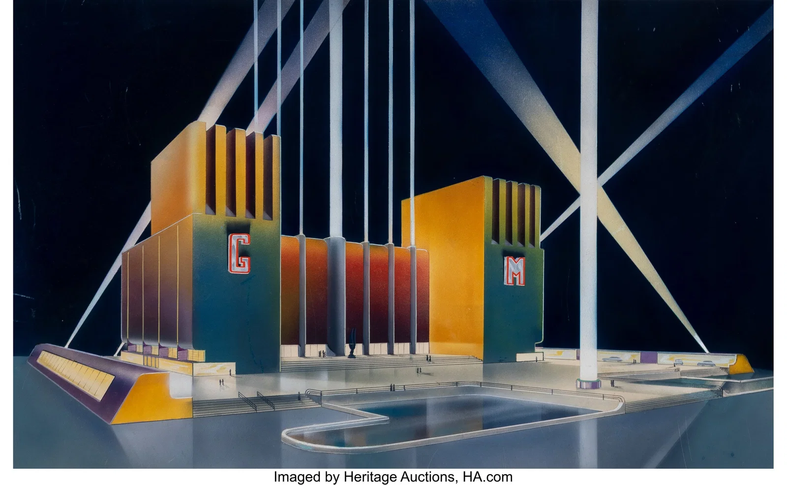 Arthur Ross (American, 1913-1981) General Motors