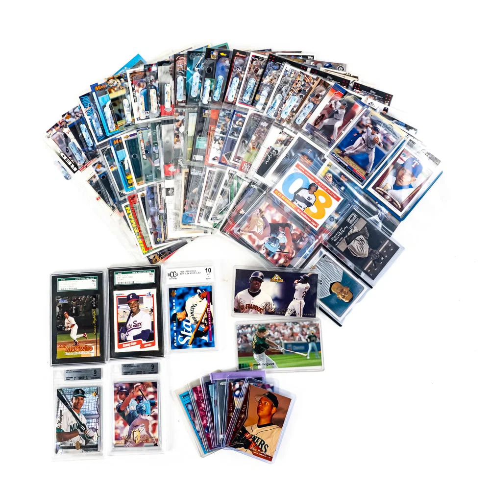 Assorted Alex Rodriguez & Ken Griffey Jr Cards +