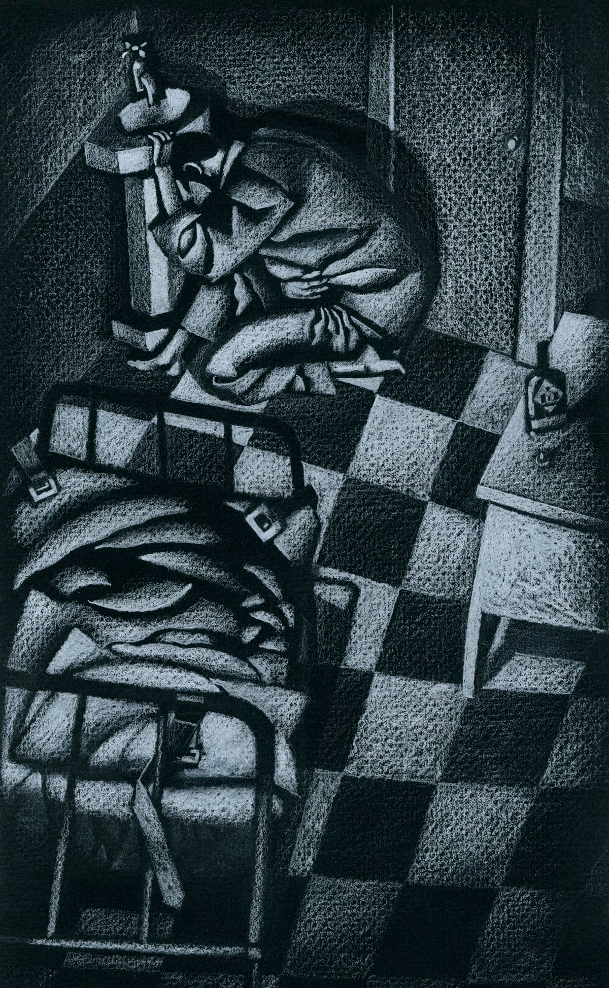 ATTR John H Howard (US,1940-?) oil painting