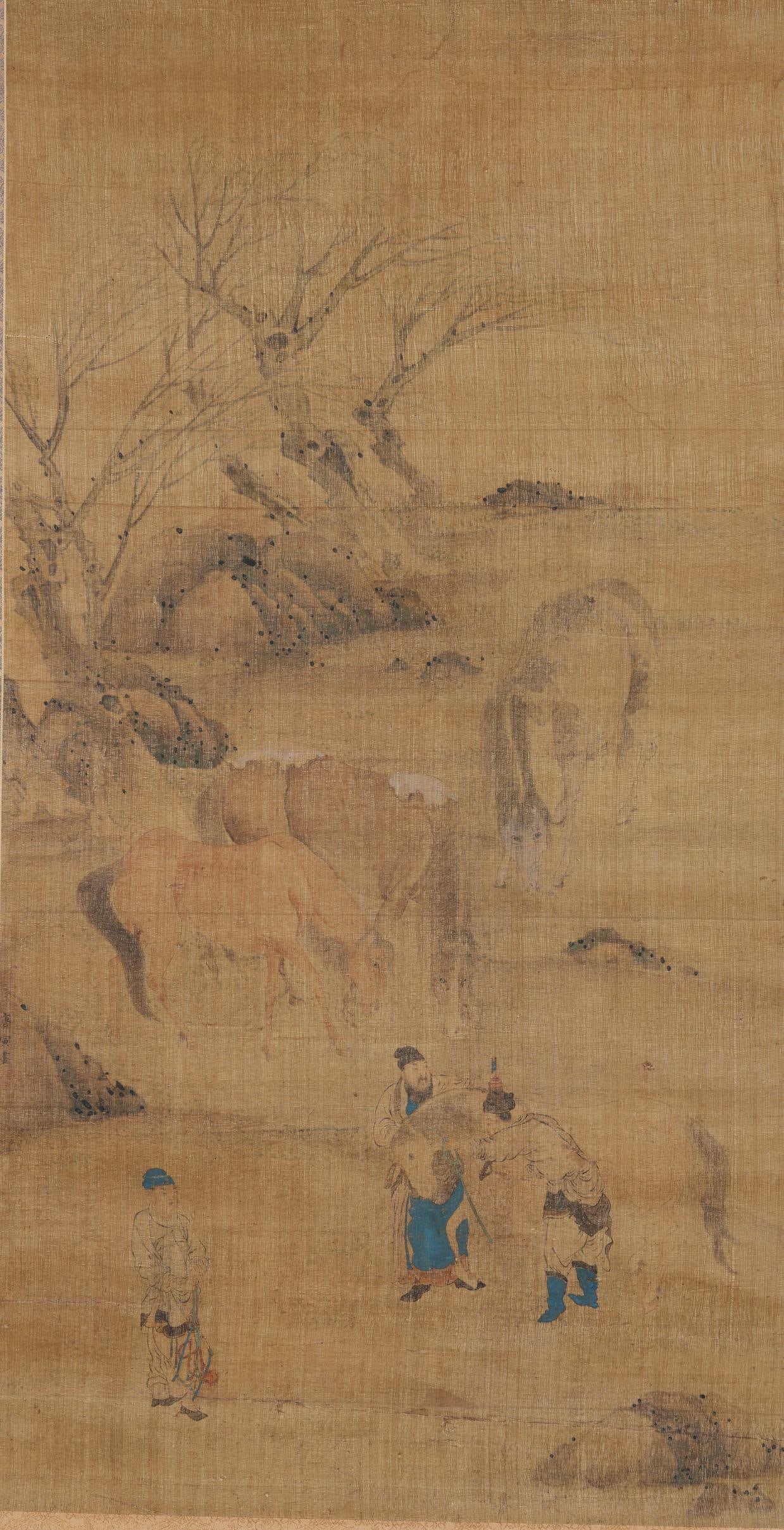 Attributed to Tang Yin, Chinese Painting, Ink and Colour on Paper