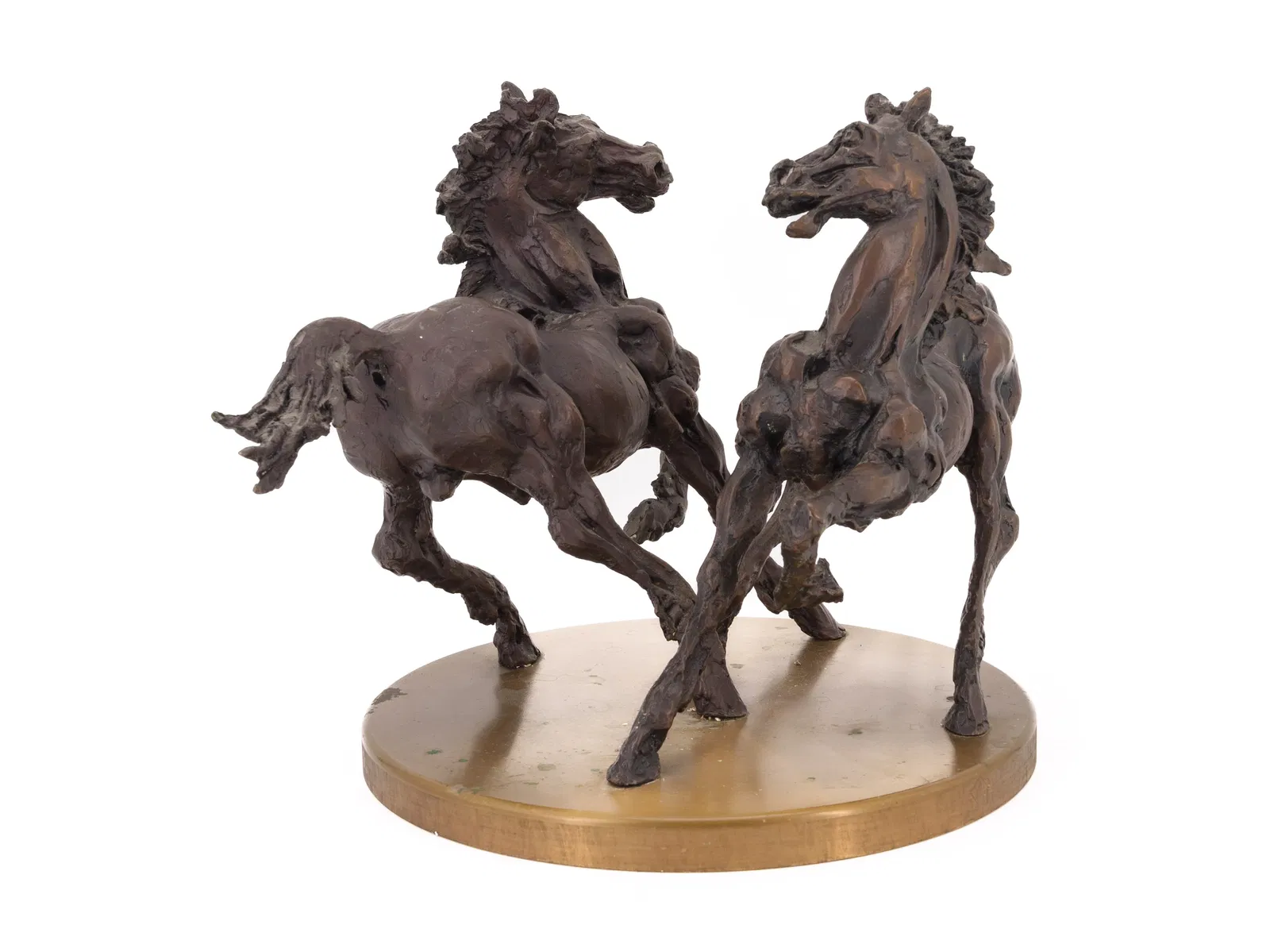 Augusto Murer (1922-1985), two bronze sculptures ‘Cavallo’, 1980