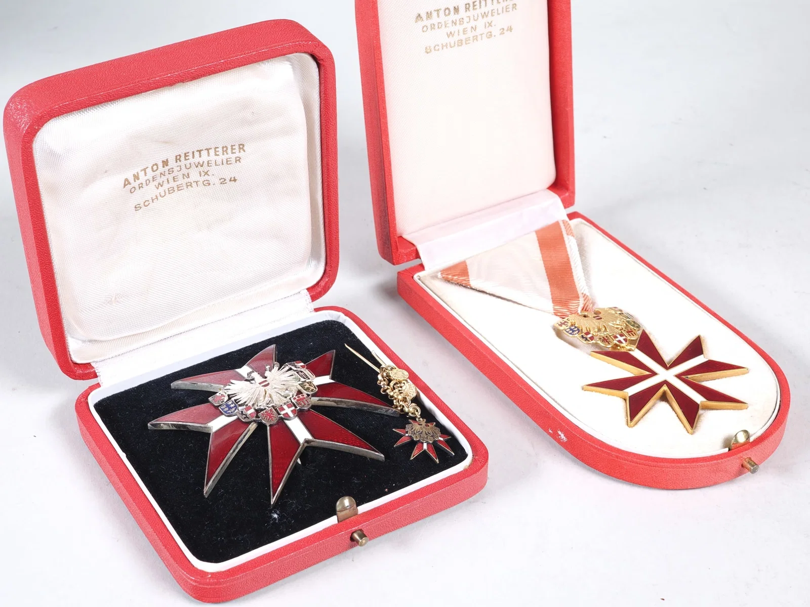 Austria: Gold Medal of Honour and Grand Medal of Honour for Services