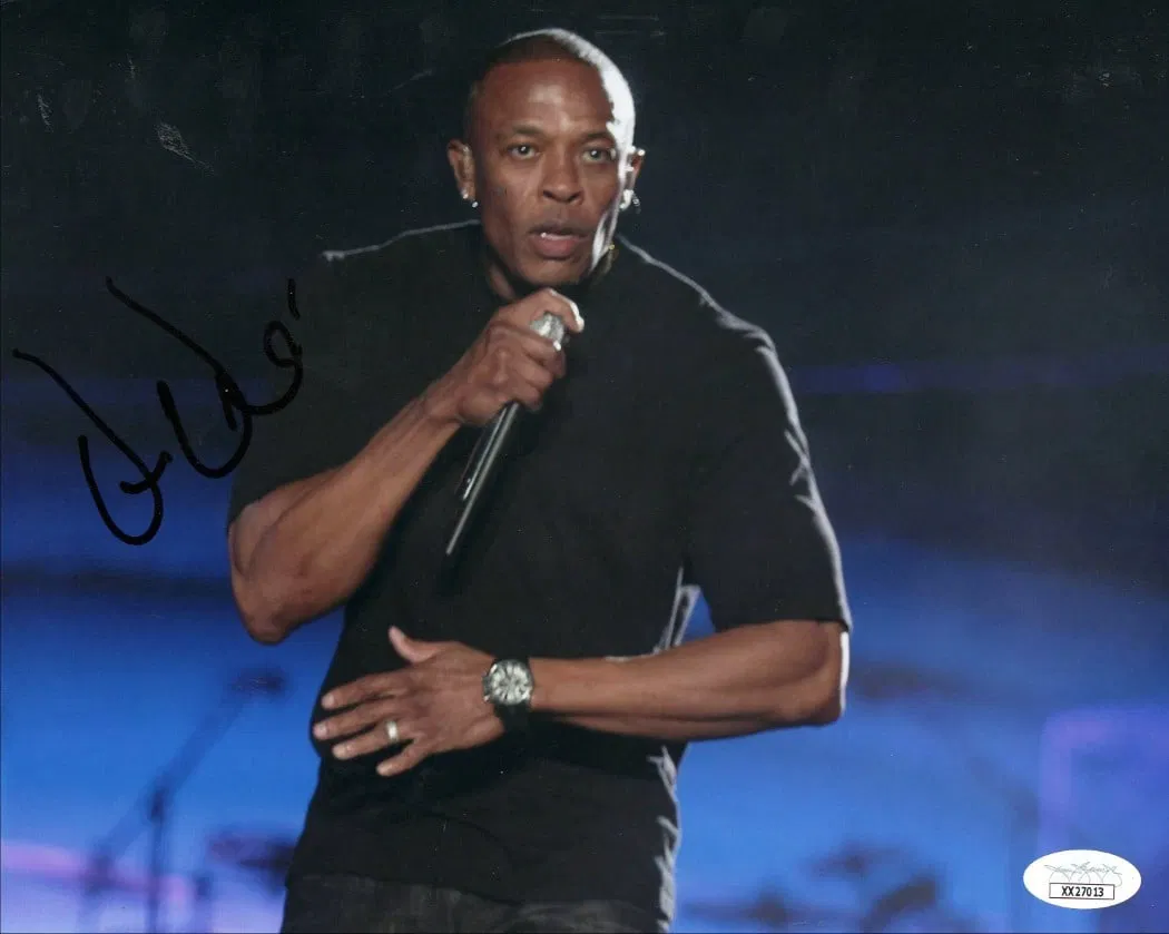 Authentic Dr Dre Signed 8x10 Photo JSA Certified NWA Death Row Memorabilia