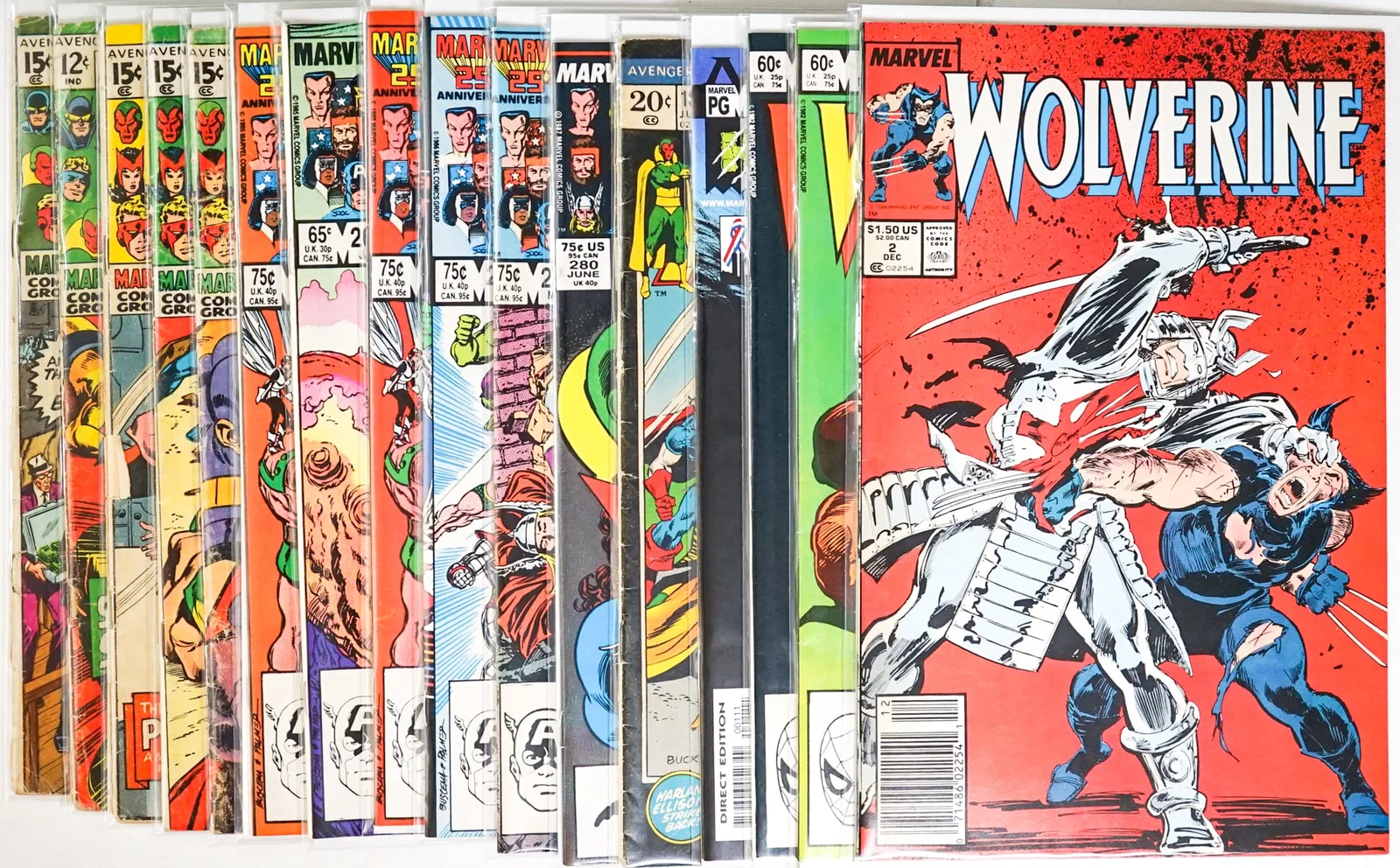 Avengers & Wolverine Vintage Comics (16)