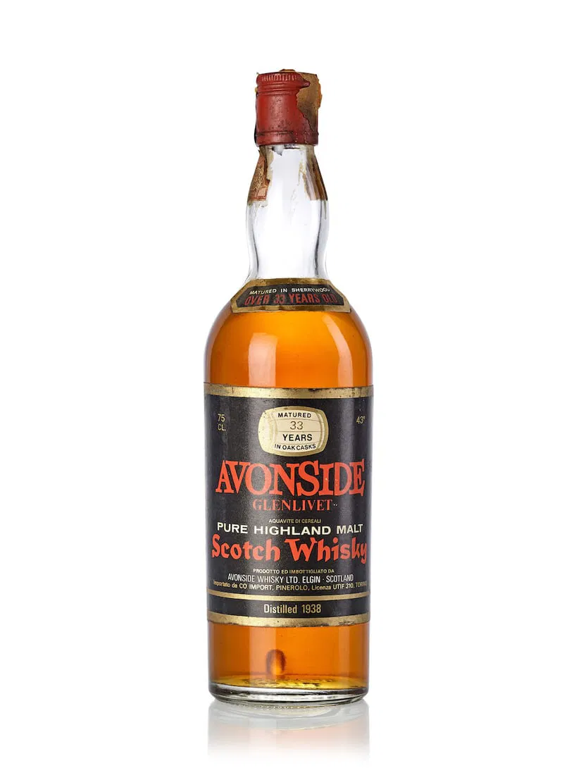 Avonside- Glenlivet 33 Year Old, 1938 (1x 750ml)