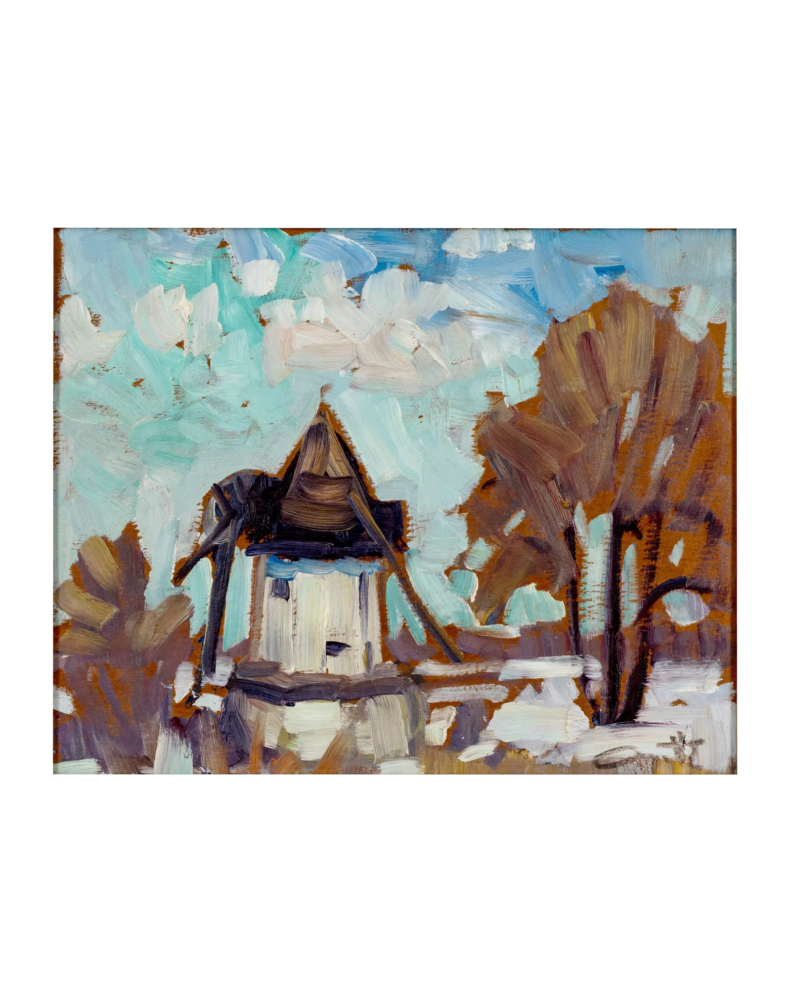 Ayotte, Leo - "Moulin de Verchere" - c.1970