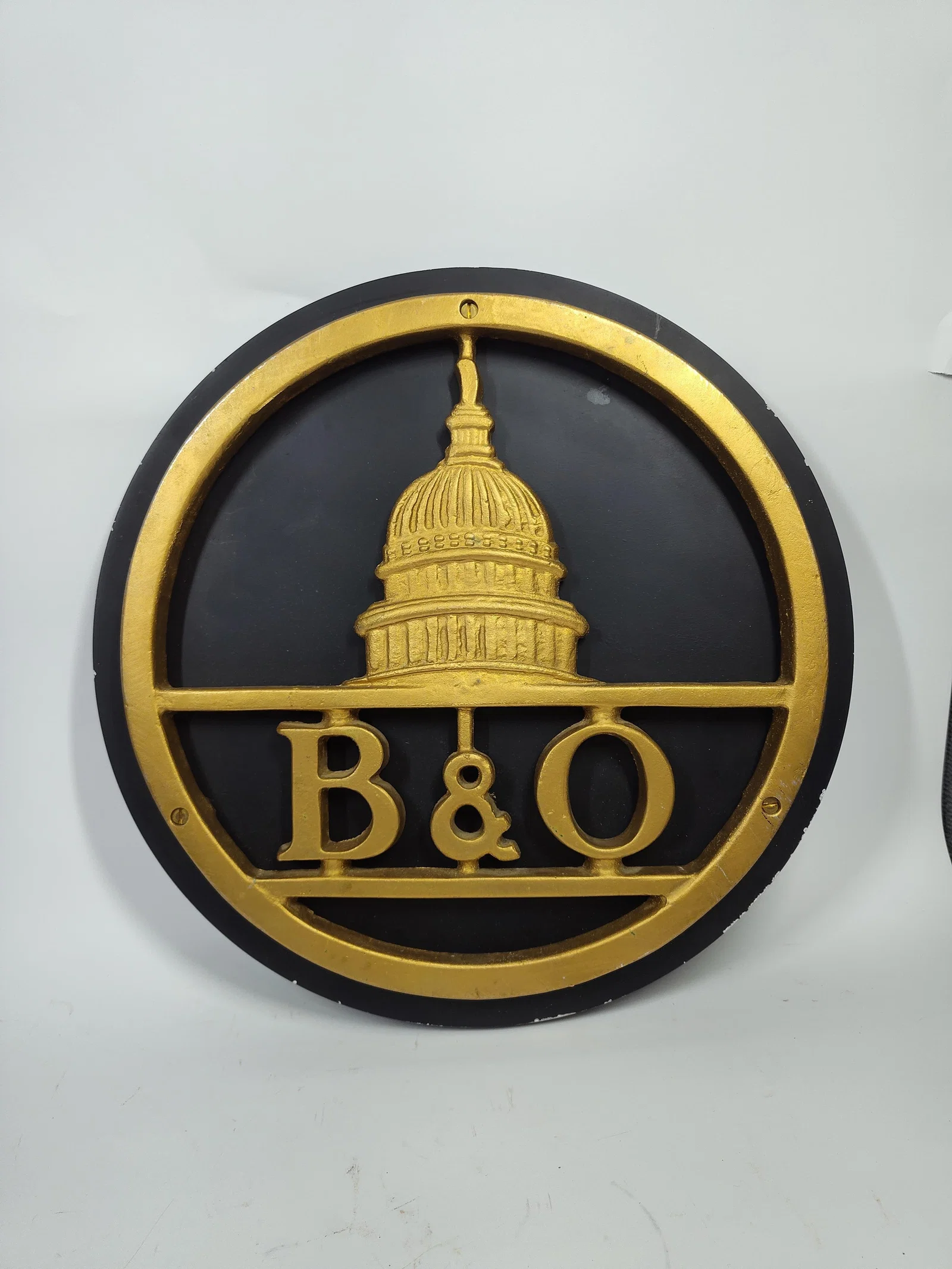 B&O RR Plaque